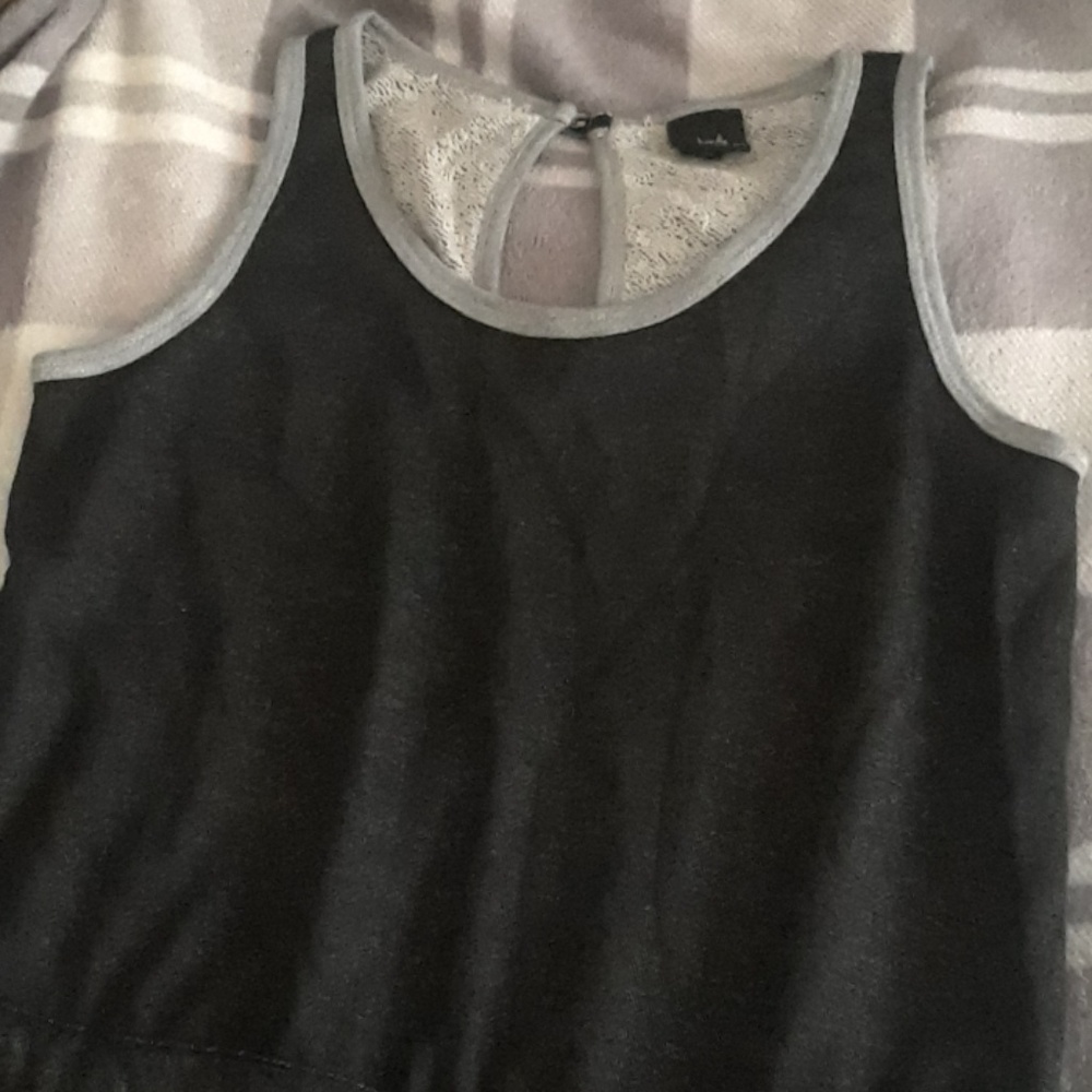 Charcoal grey jumpsuit